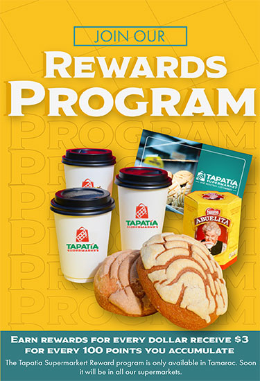 Tapatía Supermarket Rewards Program
