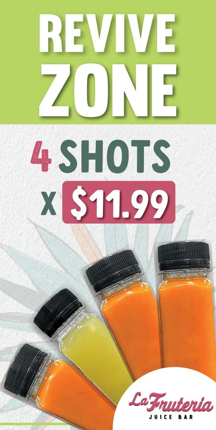 REVIVE ZONE | 4 shots x $11.99