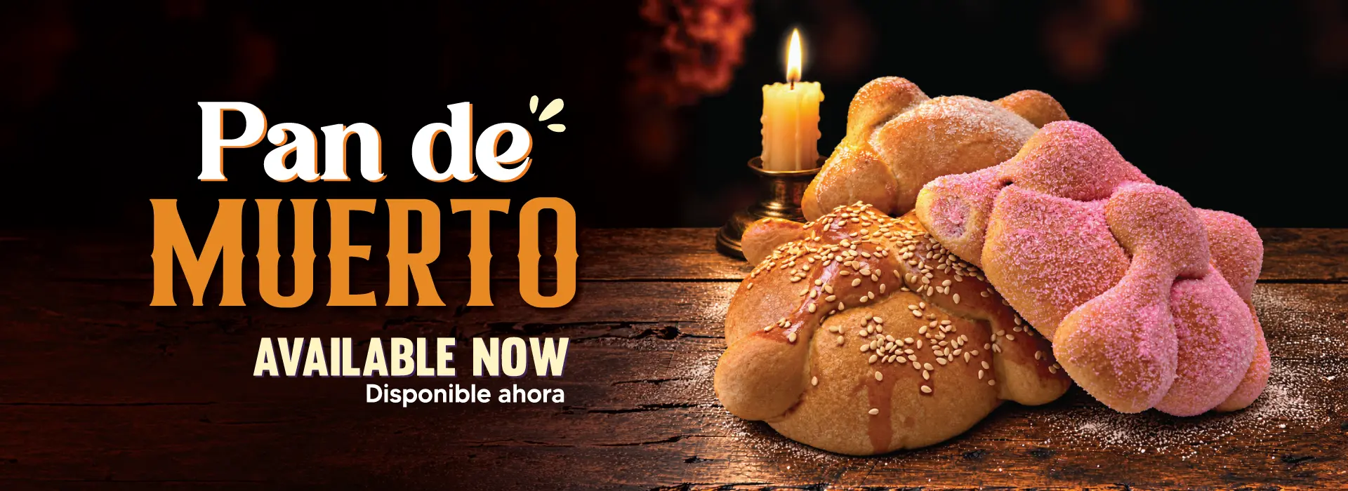 Pan de Muerto | Available Now | Disponible Ahora